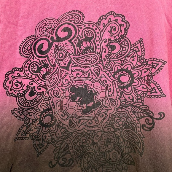 **Vintage Disney Mickey Mouse Mandala Hoodie - Size XL** - Picture 4 of 9